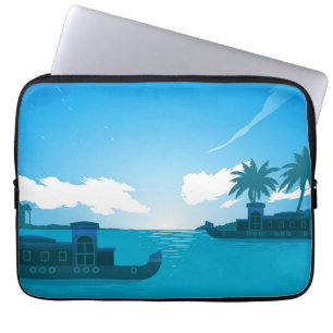 Funda Para Portátil Un barco en el mar-18530