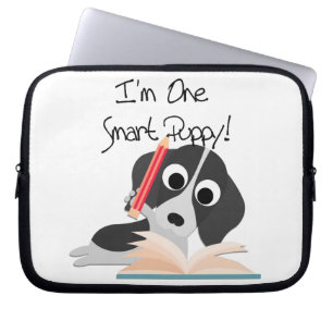 Funda Para Portátil Un cachorro inteligente