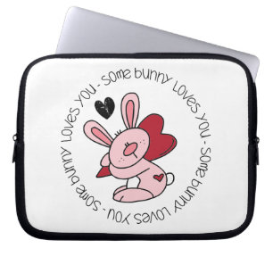 Funda Para Portátil Un conejo te ama