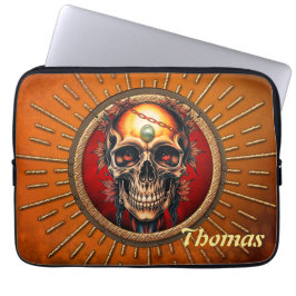 Funda Para Portátil Un cráneo