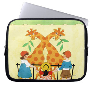 Funda Para Portátil Un día en el parque zoológico