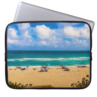 Funda Para Portátil Un día en la playa