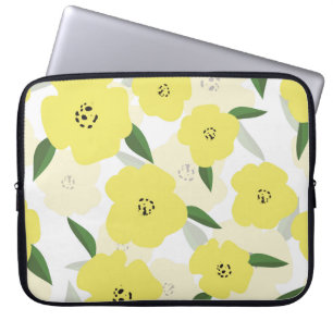 Funda Para Portátil Un fondo de cuero negro oscuro decorativo, con f