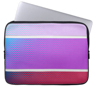 Funda Para Portátil Un hermoso espectro de colores púrpura