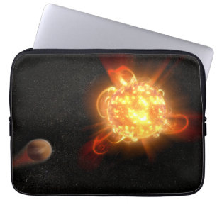 Funda Para Portátil Un joven enano rojo