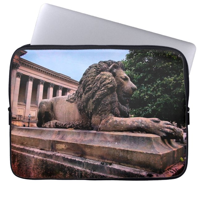 Funda Para Portátil Un león (Frente)