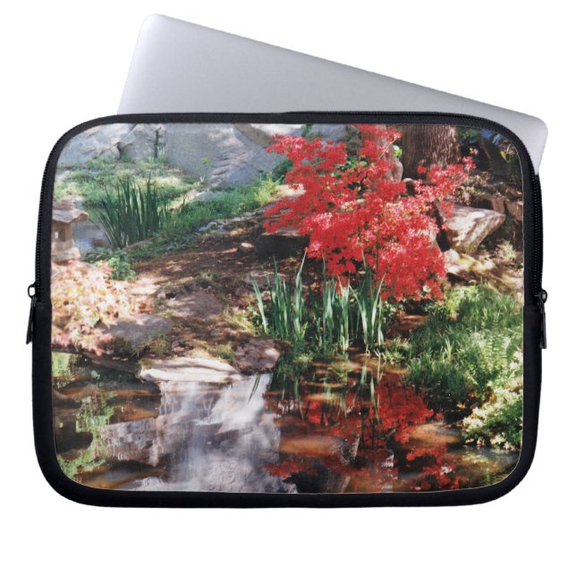 Funda Para Portátil Un lugar sanador (Frente)