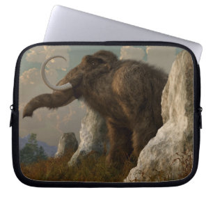 Funda Para Portátil Un mamut en la colina del monumento