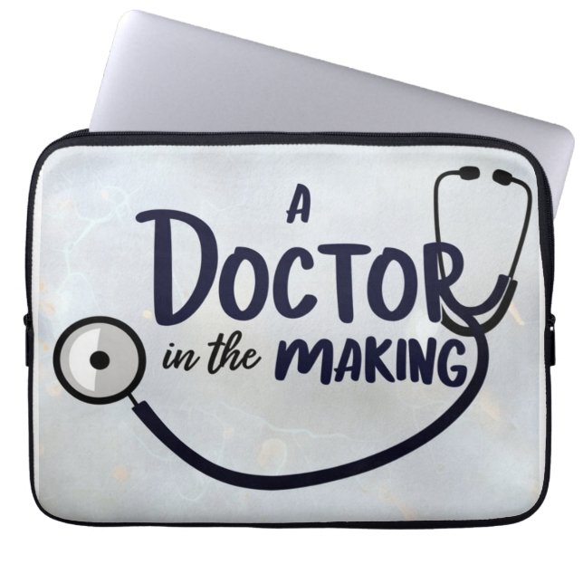Funda Para Portátil Un médico en formación (Frente)