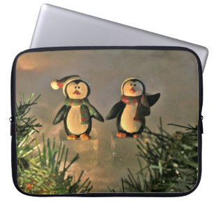 Funda Para Portátil Un par de pingüinos