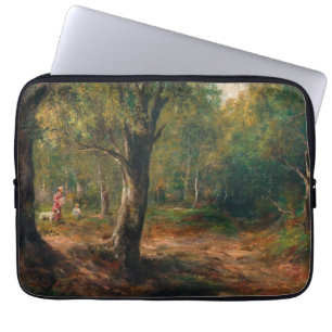 Funda Para Portátil Un paseo por el bosque - Emil Barbarini