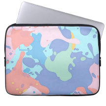 Un patrón desordenado de manchas de pintura