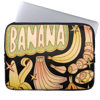 Funda Para Portátil Un plátano/Ilustracion de banana