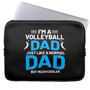 Funda Para Portátil Un regalo divertido de voleibol para hombres y muj