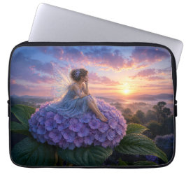 Funda Para Portátil Un saludo de hada al amanecer