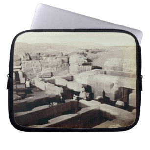 Funda Para Portátil Un templo excavado en el pie de la esfinge, 4ta