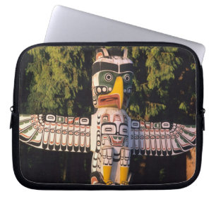 Funda Para Portátil Un tótem en Vancouver, Canadá.