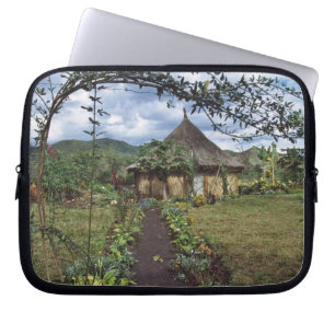 Funda Para Portátil Una aldea en las tierras altas, Goroka, Papúa Nuev
