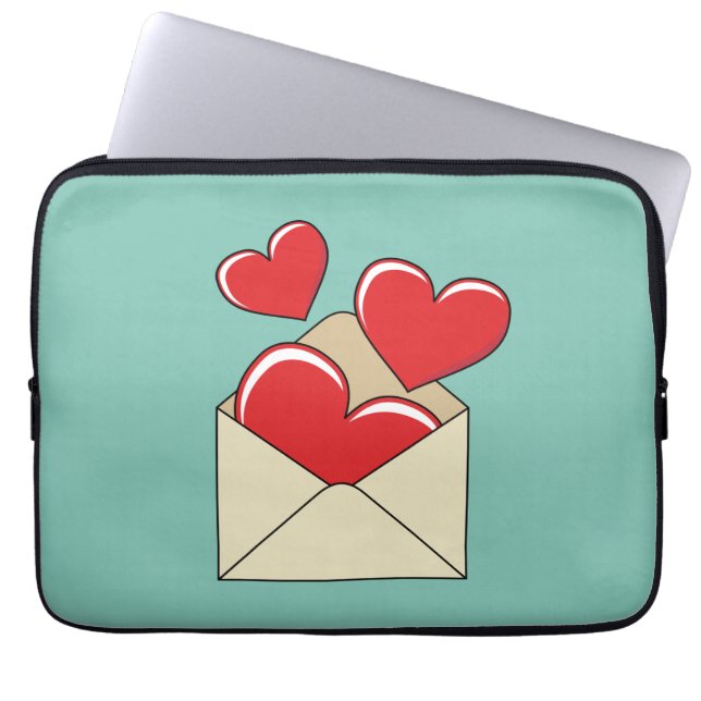 Funda Para Portátil Una carta de amor (Frente)