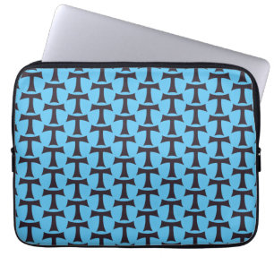 Funda Para Portátil Una cruz de tau cruz de San Antonio