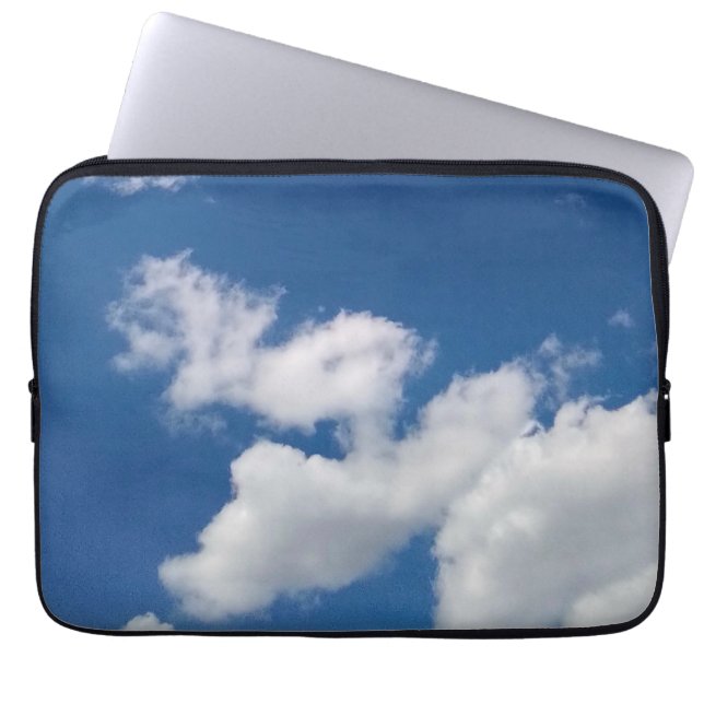 Funda Para Portátil Una hilera de nubes (Frente)