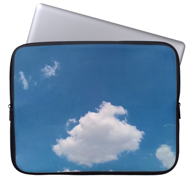 Funda Para Portátil Una nube simple (Frente)