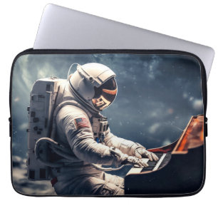 Funda Para Portátil Una sinfonía para las estrellas Piano astronauta