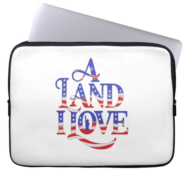 Funda Para Portátil Una tierra que amo (Frente)