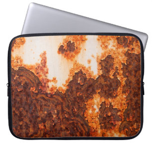 Funda Para Portátil Una vieja corrosión superficial de manchas oxidada