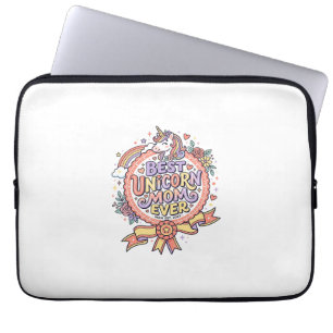 Funda Para Portátil Unicorn Mejor Mamá Unicornio De Siempre Caprichoso