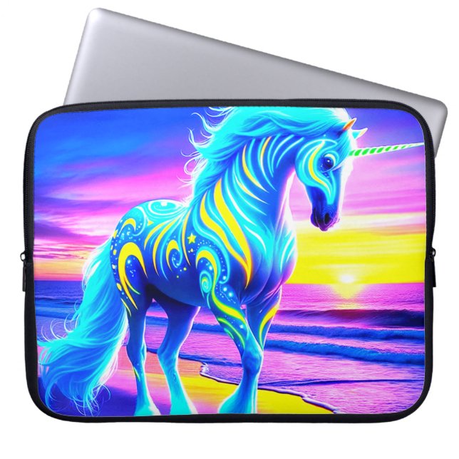 Funda Para Portátil Unicornio (Frente)