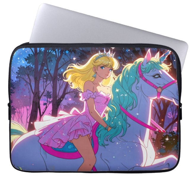 Funda Para Portátil Unicornio Anime  (Frente)
