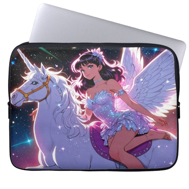 Funda Para Portátil Unicornio Anime  (Frente)