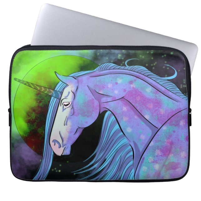 Funda Para Portátil Unicornio cósmico 6 (Frente)