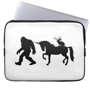 Funda Para Portátil Unicornio, Pie Grande, Jackalope