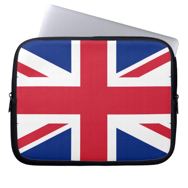 Funda Para Portátil Unión Jack ~ Bandera británica (Frente)