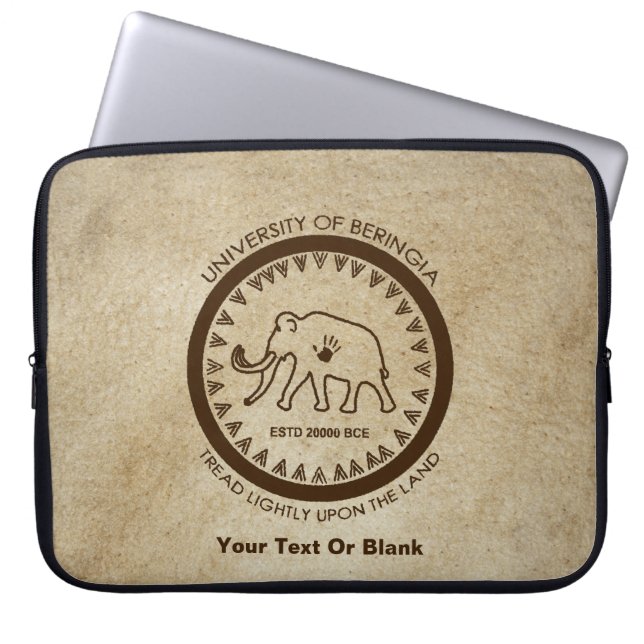 Funda Para Portátil Universidad de Beringia Mammoth (Frente)