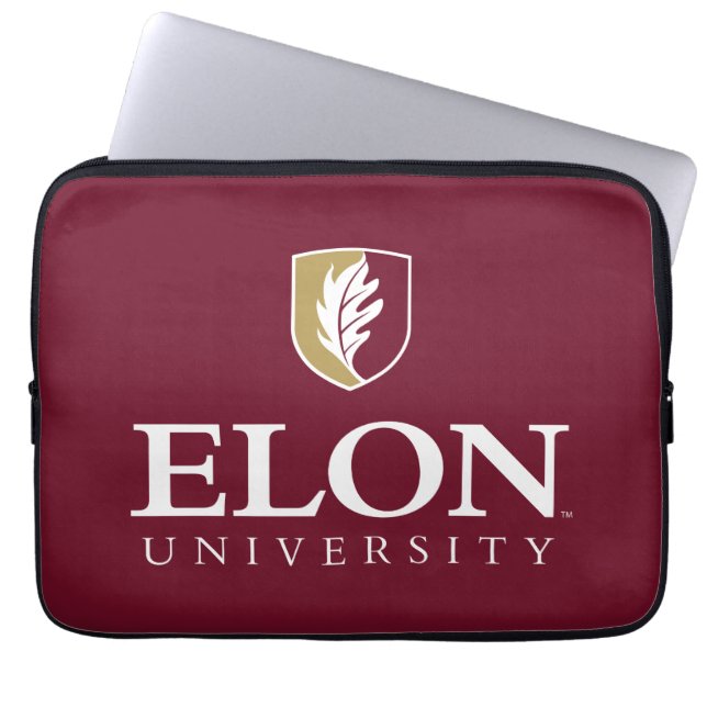 Funda Para Portátil Universidad Elon (Frente)