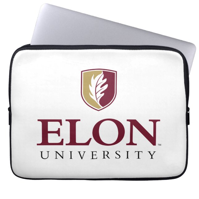 Funda Para Portátil Universidad Elon (Frente)