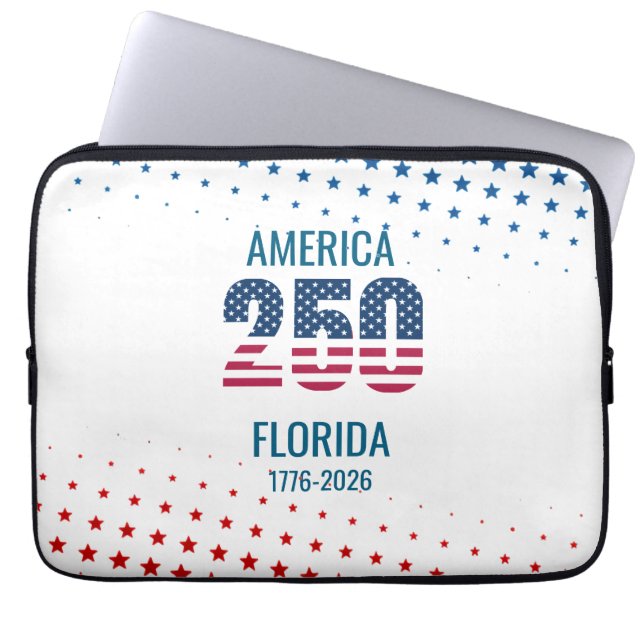 Funda Para Portátil USA 250th Anniversary Florida  (Frente)