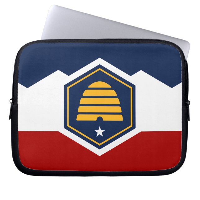 Funda Para Portátil Utah Flag on Laptop Sleeve (Frente)
