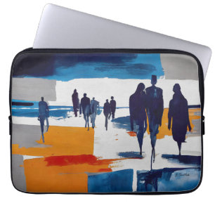 Funda Para Portátil Vagabundos después de la tormenta – Figuras abstra