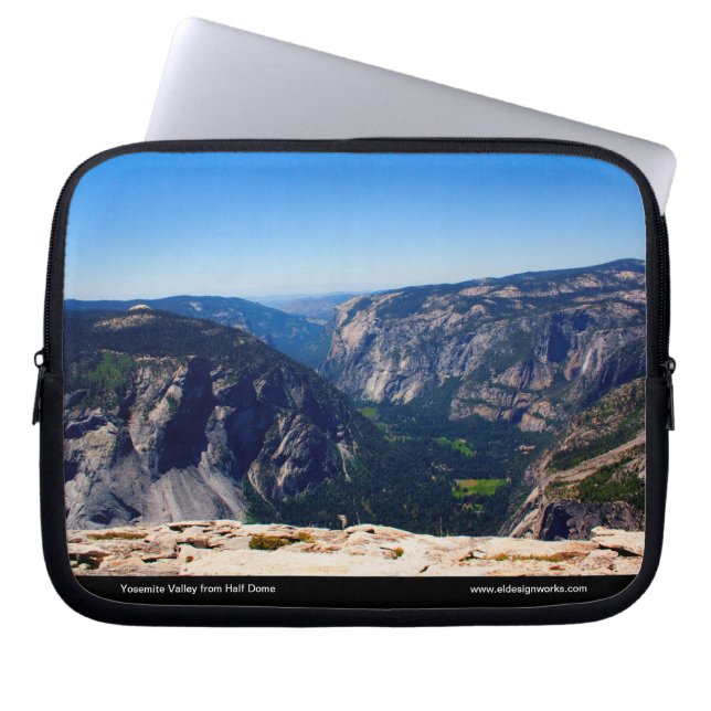 Funda Para Portátil Valle de Yosemite de la media bóveda (Frente)