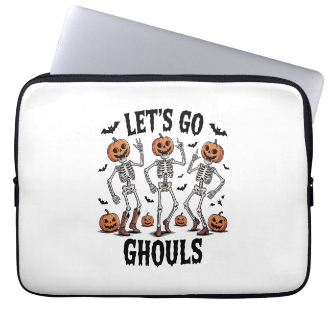 Funda Para Portátil Vamos Ghouls, qué gracioso (Frente)