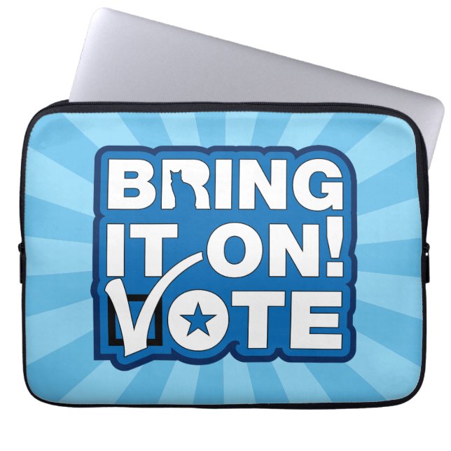 Funda Para Portátil ¡Vamos! VOTACIÓN (Frente)