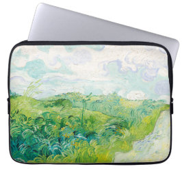Funda Para Portátil Van Gogh. Los Campos Verdes De Trigo Auvers. Impre