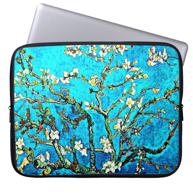 Funda Para Portátil Van Gogh - Ramas con almendros (Frente)