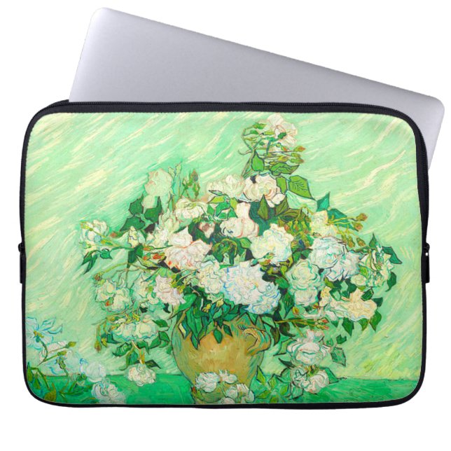 Funda Para Portátil Van Gogh White Roses (Frente)