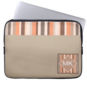 Funda Para Portátil Vanilla Melon Stripes