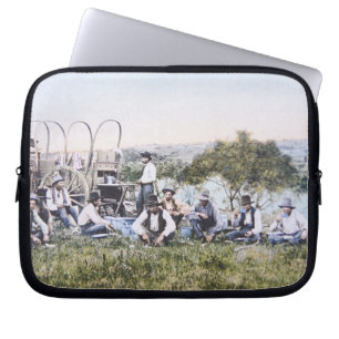 Funda Para Portátil Vaqueros en Lunch, 1904 (foto)